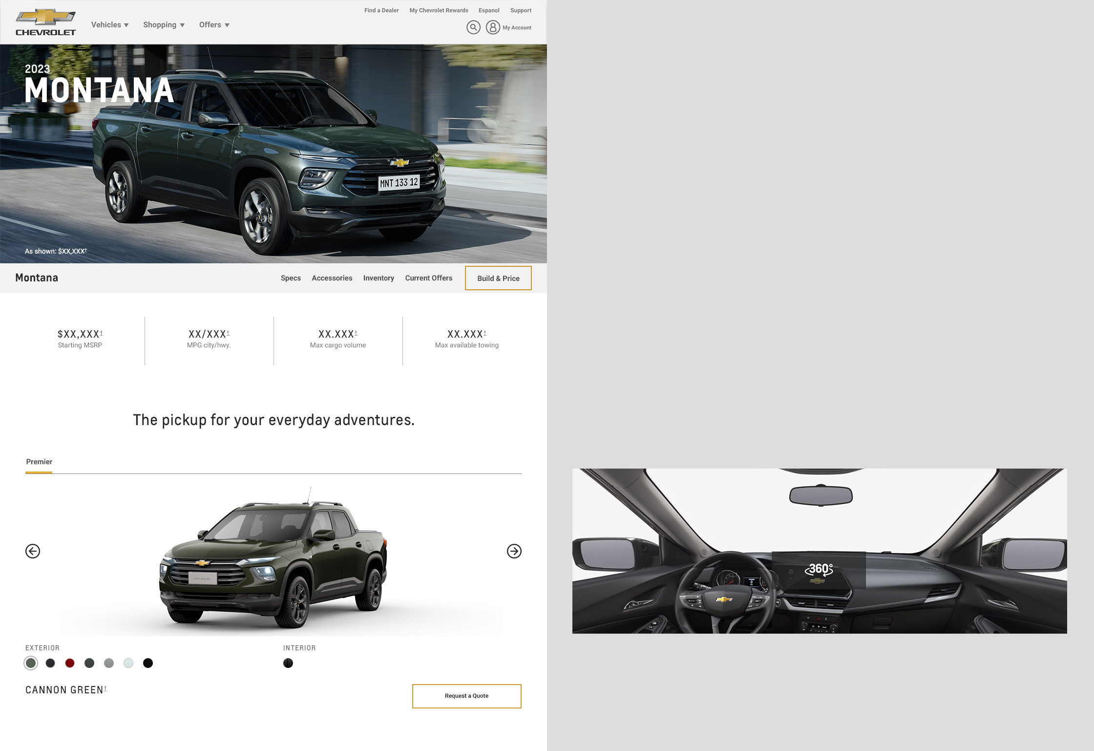Montana Master Website Template System
